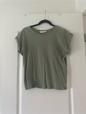Casual Sage Green Women’s Tee
